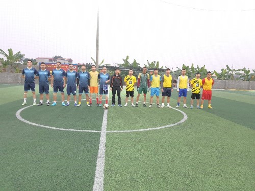 Giao hữu bóng đá: UBND Huyện Ứng Hòa – Tạp chí Doanh nghiệp & Thương hiệu